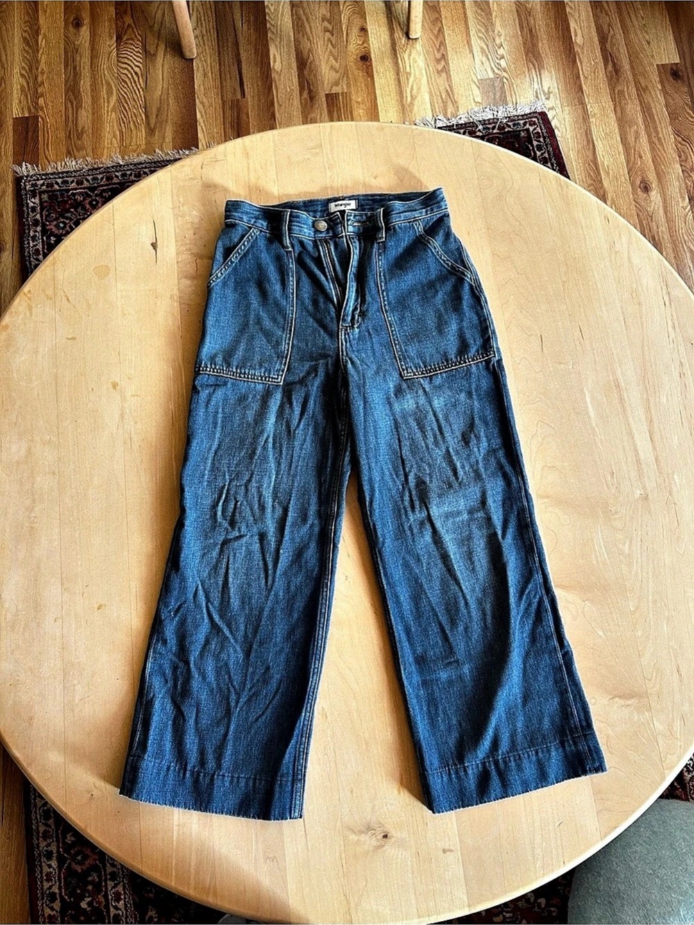 Wrangler wide leg jeans
